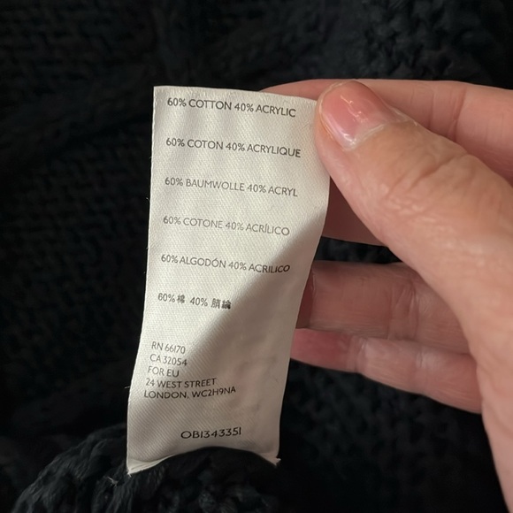 FREE PEOPLE Dream Cable Crew Sweater XS Fisherman Chunky Knit Comfy Cozy Soft - Picture 14 of 14